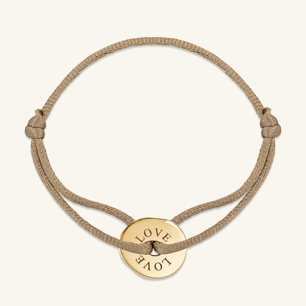 LOVE armband - sculpted
