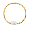 ball bracelet 3mm with pearl