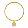 ball bracelet 3mm with charm
