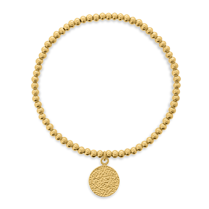 ball bracelet 3mm with charm